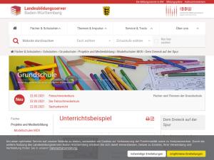 Cover: Fotoprojekt geometrische Formen — Landesbildungsserver Baden-Württemberg