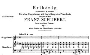 Cover: Franz Schubert: Erlkönig