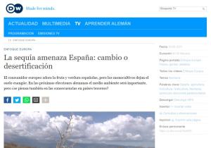 Cover: La sequía amenaza España | Cambio o desertificación