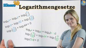 Cover: Logarithmus Gesetze || Klasse 10 ★ Wissen