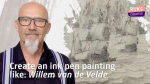 Cover: Ink Tutorial | How to create an Ink pen painting  | Rijksmuseum