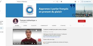 Cover: Français Authentique | chaîne de YouTube