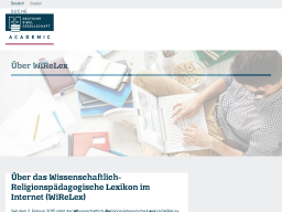 Cover: Wissenschaftlich-Religionspädagogische Lexikon im Internet (WiReLex)