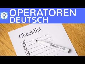 Cover: Operatoren für Deutsch Oberstufe & Abitur - Die solltest du kennen! Einfach erklärt