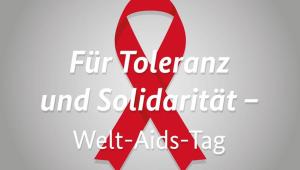 Cover: Welt-AIDS-Tag - Leben mit HIV