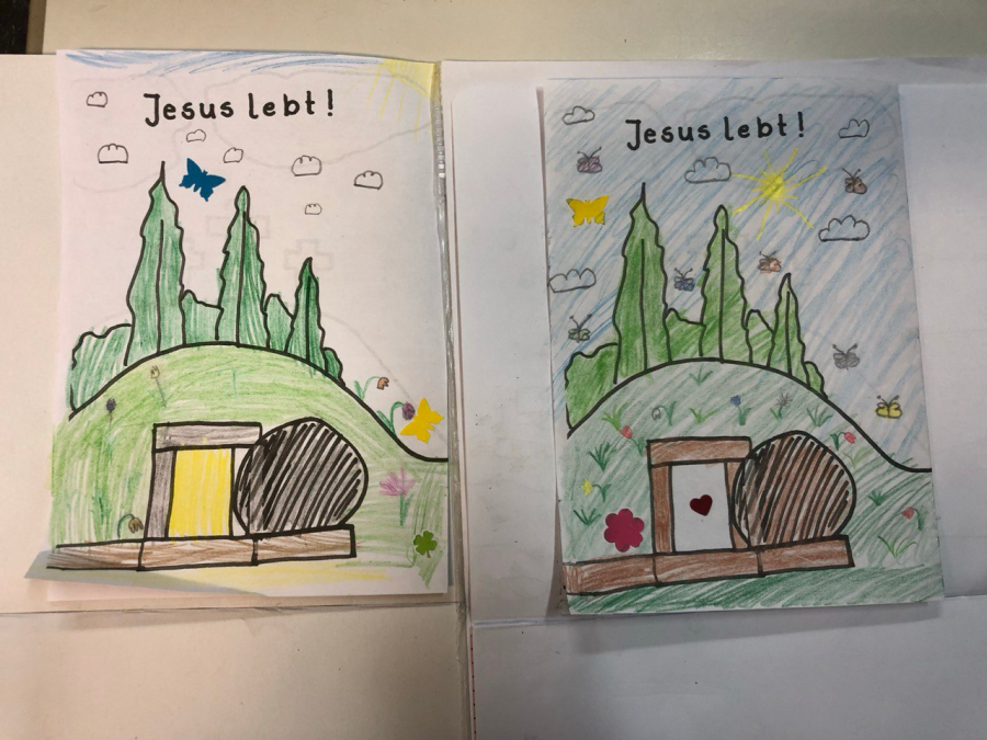 Cover: Jesus lebt! Ausmalbilder zu Ostern