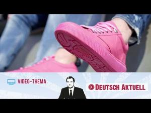 Cover: Müll in der Mode: Schuhe aus alten Kaugummis | Deutsch lernen mit Videos