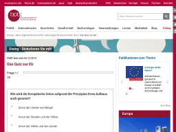 Cover: Das Quiz zur EU