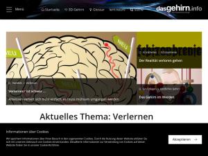 Cover: Das Gehirn – der Kosmos im Kopf