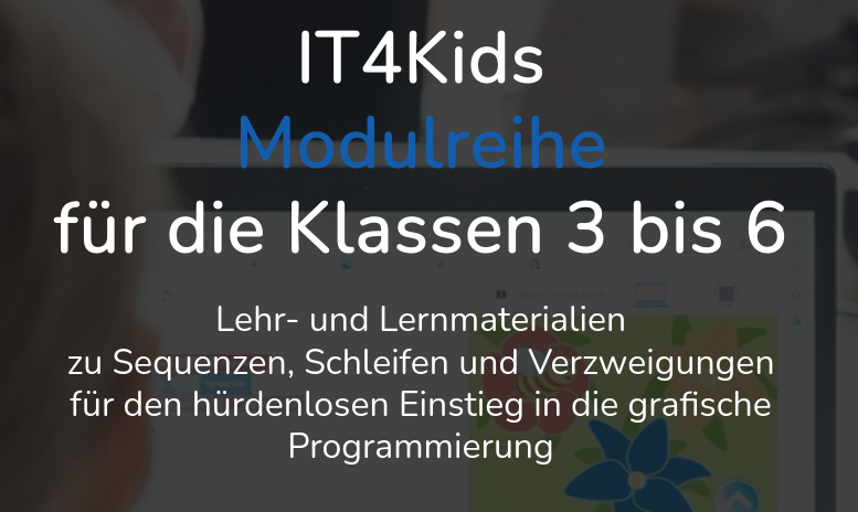 Cover: IT4Kids - Informatik spielerisch verstehen ab der 3. Klasse