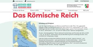 Cover: Das Römische Reich | Römer in Nordrhein-Westfalen