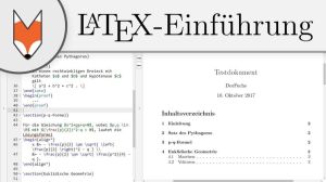 Cover: LaTeX-Einführung 7 - Dokumentstruktur (Absätze, Kapitel, Inhaltsverzeichnis)