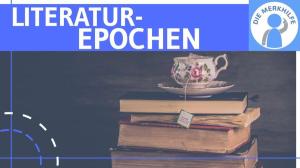 Cover: Literaturepochen im Überblick - Zusammenfassung der Literaturgeschichte - Deutsch Abitur