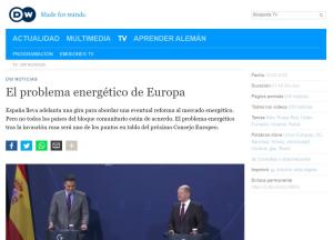Cover: El problema energético de Europa
