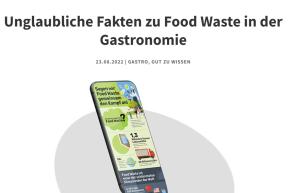 Cover: Fakten zu Food Waste in der Gastronomie - Greentable