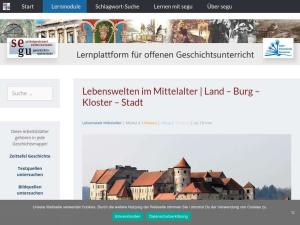 Cover: Lebenswelten im Mittelalter | Land - Burg - Kloster - Stadt

