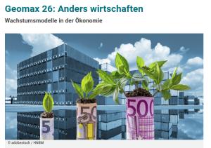 Cover: Geomax 26: Anders wirtschaften |  max-wissen.de
