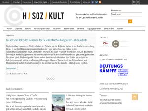 Cover: H-Soz-Kult - Informations- und Kommunikationsplattform 
