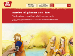 Cover: Interview mit Johannes dem Täufer | Kamishibai