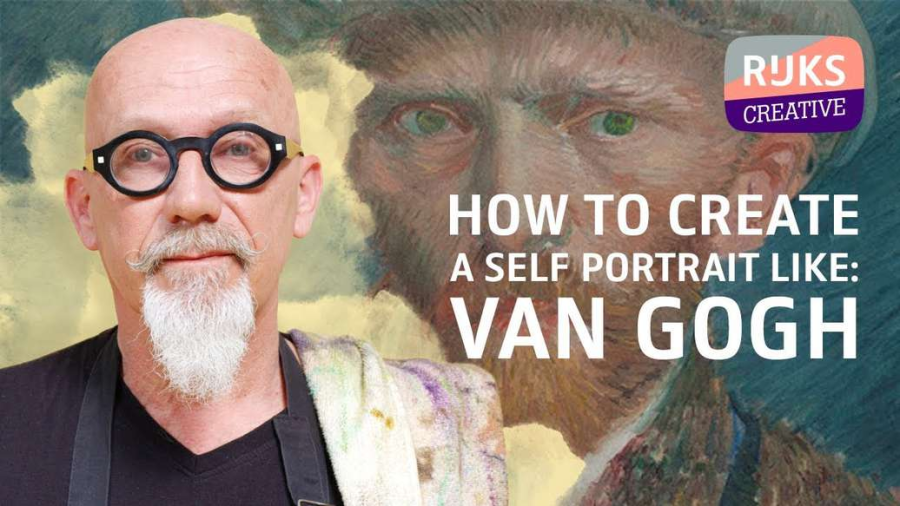 Cover: HOW to create a VAN GOGH self portrait | Rijksmuseum tutorial