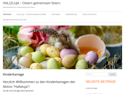 Cover: HALLELUJA – Ostern gemeinsam feiern – Ideenwerkstatt zur Vorbereitung auf Ostern