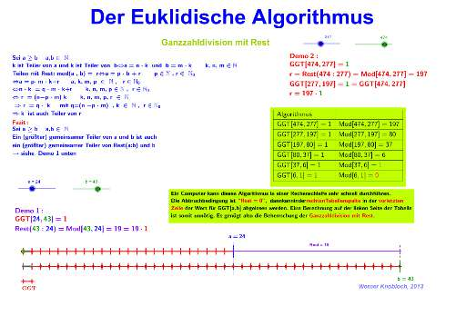 Cover: Euklidischer Algorithmus