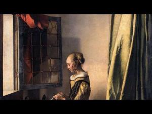 Cover: Jan Vermeer - Briefleserin am offenen Fenster