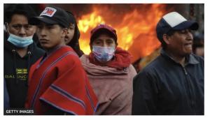 Cover: Protestas en Ecuador |  Manifestaciones de grupos indígenas
