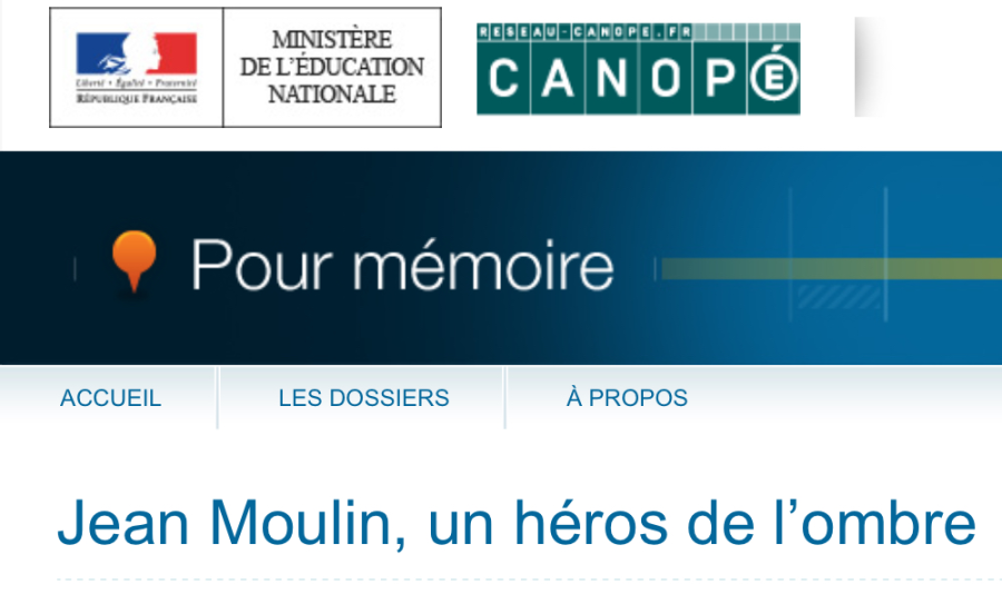 Cover: Jean Moulin, un héros de l’ombre