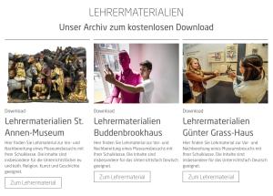 Cover: alle Lehrermaterialien | die Lübecker Museen