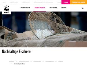 Cover: Nachhaltige Fischerei - WWF