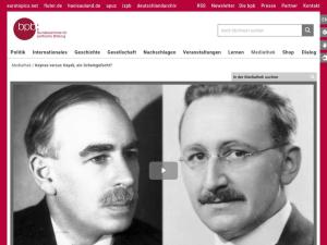 Cover: Keynes versus Hayek, ein Scheingefecht?