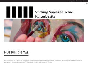 Cover: Stiftung saarländischer Kulturbesitz | Museum Digital