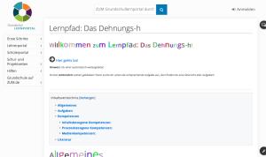 Cover: Lernpfad: Das Dehnungs-h 