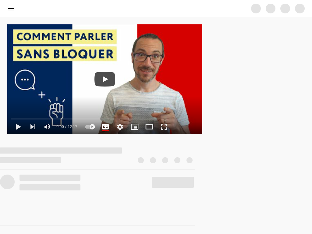 Cover: 6 conseils pour ne plus jamais bloquer quand tu parles français - YouTube-Video