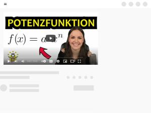 Cover: Potenzfunktionen aufstellen mit 2 Punkten – Funktionsgleichung bestimmen - YouTube
