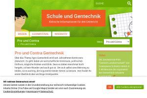 Cover: Gentechnik Pro und Contra