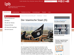 Cover: Islamischer Staat (IS)