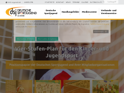 Cover: Die Deutsche Sportjugend im DOSB - dsj