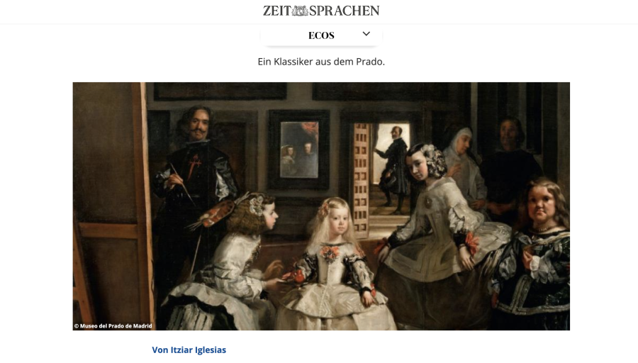 Cover: Velázquez y Las meninas