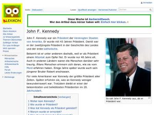 Cover: John F. Kennedy | Klexikon