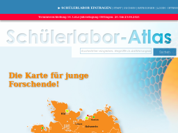 Cover: Schülerlabor-Atlas