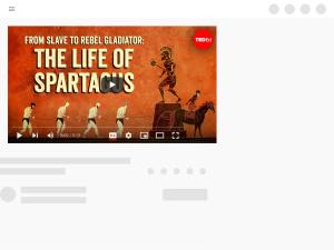Cover: From slave to rebel gladiator: The life of Spartacus