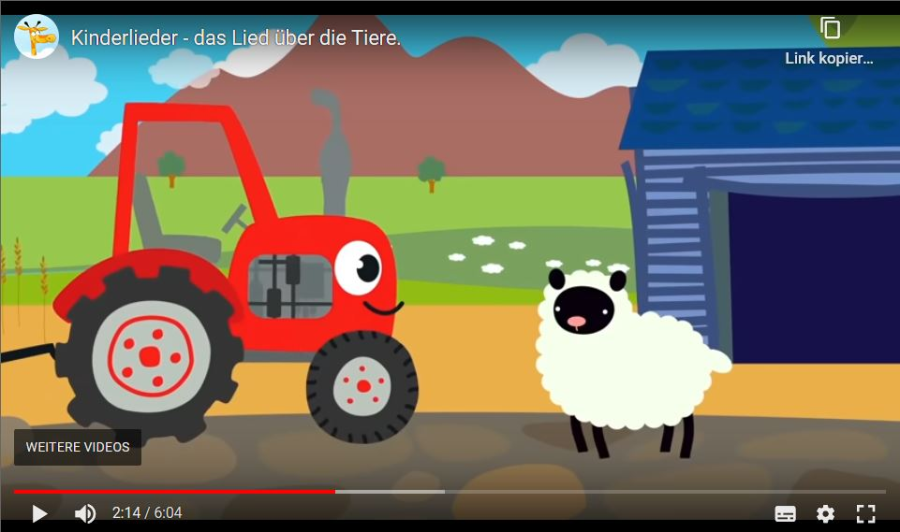 Cover: Das Lied über die Tiere | KinderliederKlubTV