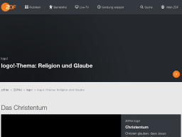 Cover: logo!-Thema: Religion und Glaube - ZDFtivi