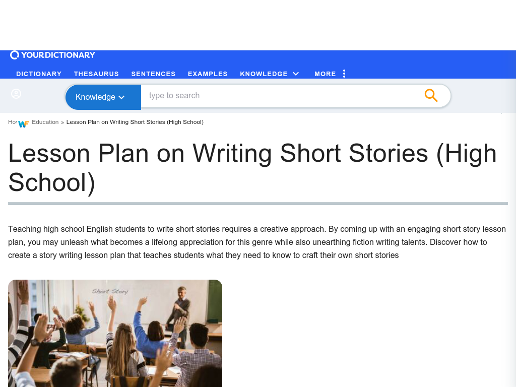 Cover: https://education.yourdictionary.com/for-teachers/lesson-plans-on-writing-short-stories.html