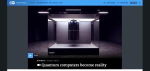 Cover: Quantum computers become reality