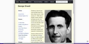 Cover: George Orwell