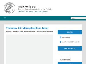 Cover: Mikroplastik im Meer |  max-wissen.de