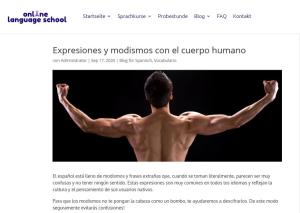 Cover: Expresiones y modismos con el cuerpo humano